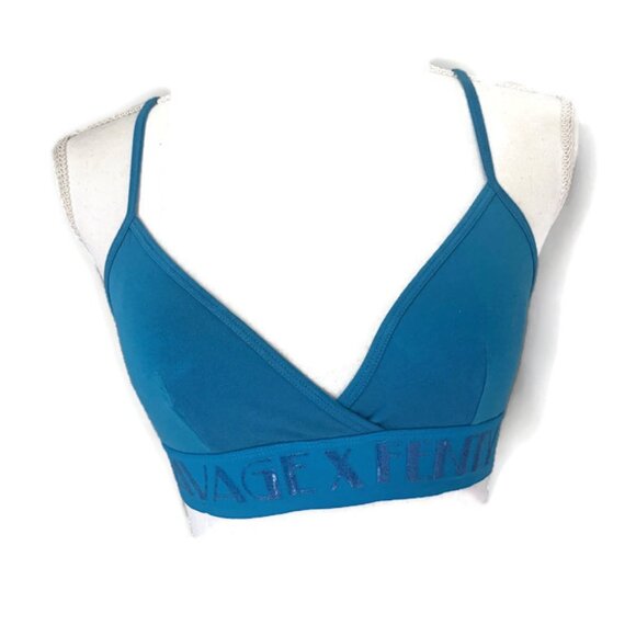 Savage X Fenty Blue Bra Size Small - Picture 2 of 6